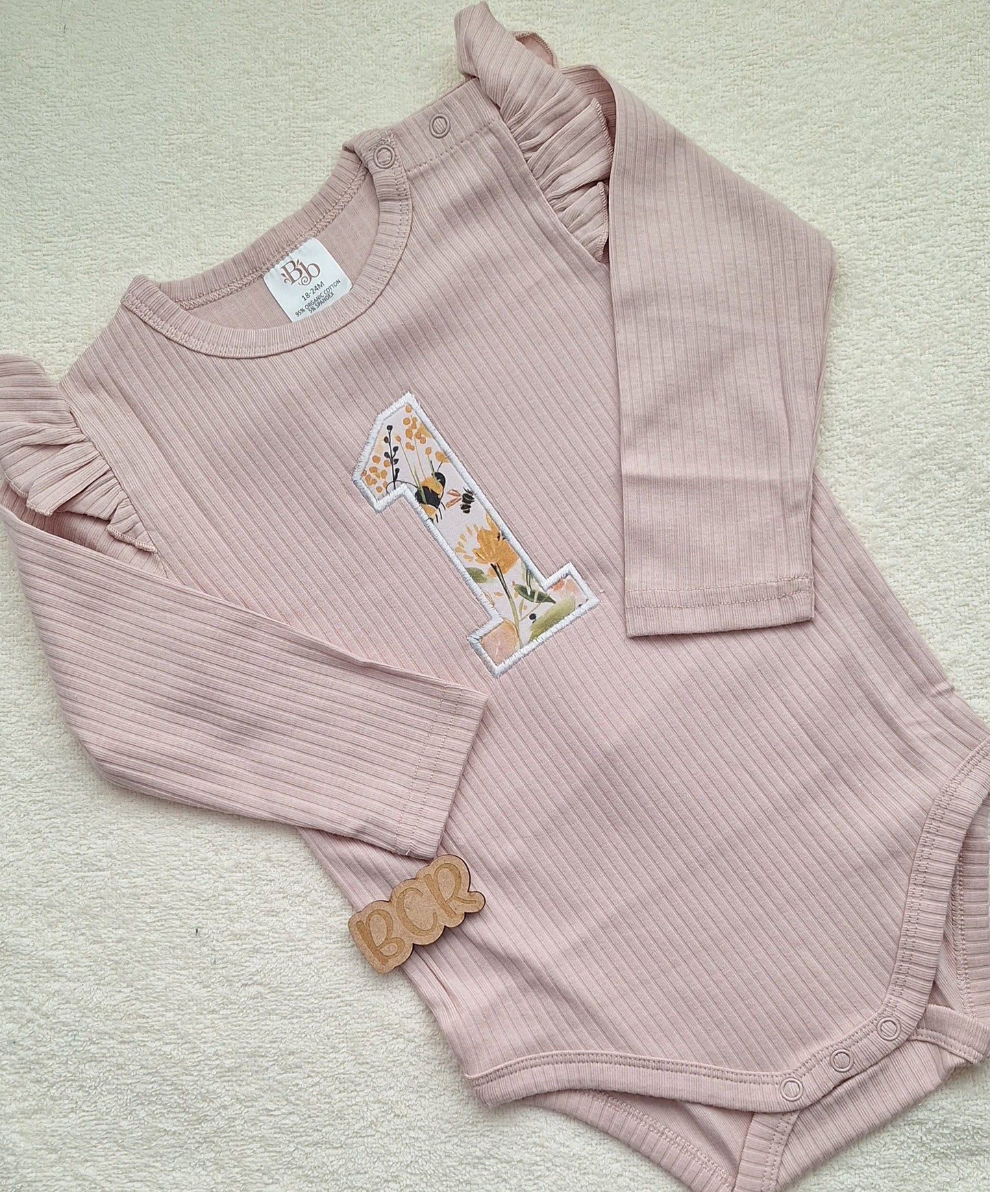 Birthday Embroidery - BCR Handmade Organic Clothing