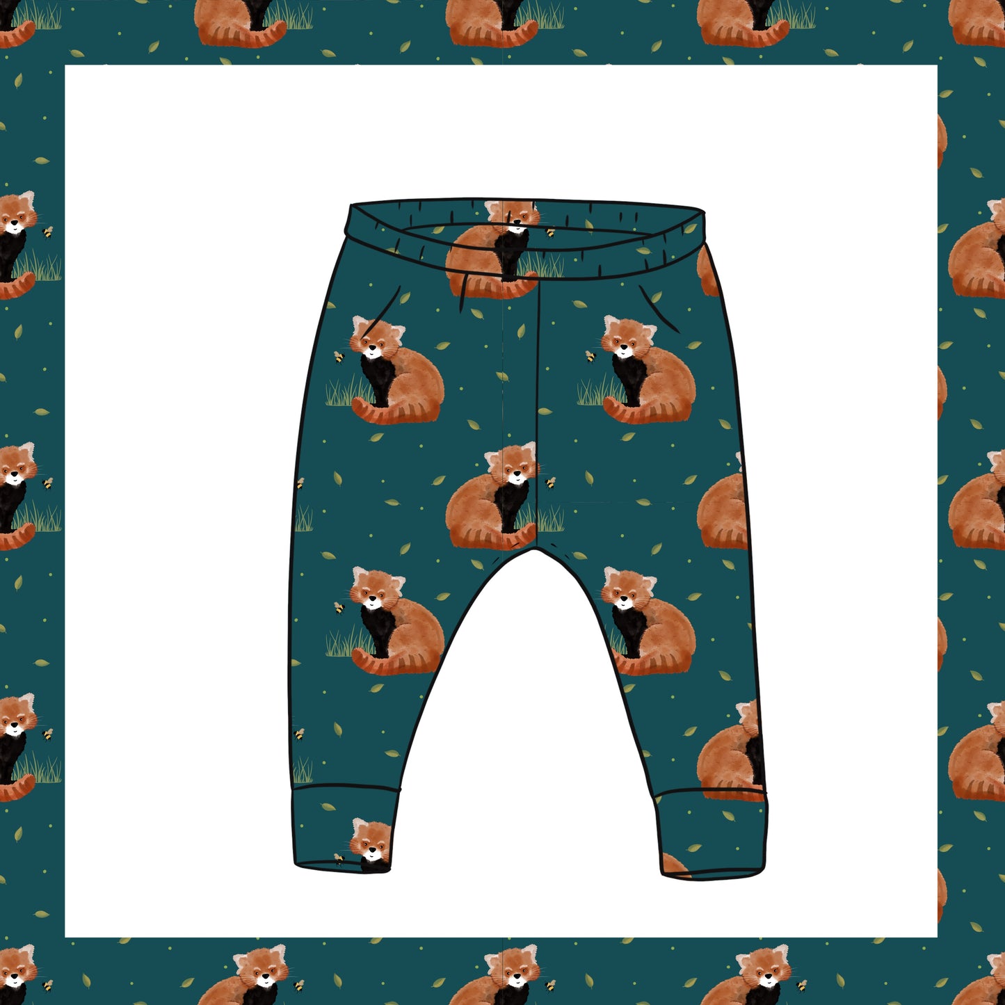 Leggings | Animals | Red Panda
