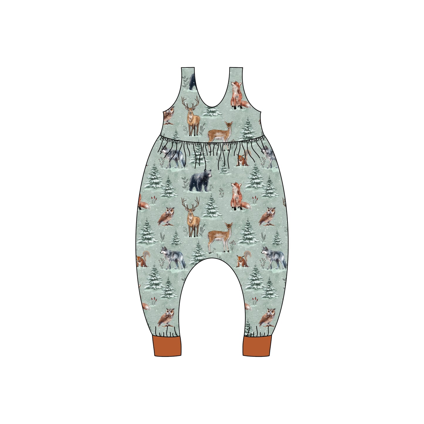 Napa Romper | Winter Animals | Winter