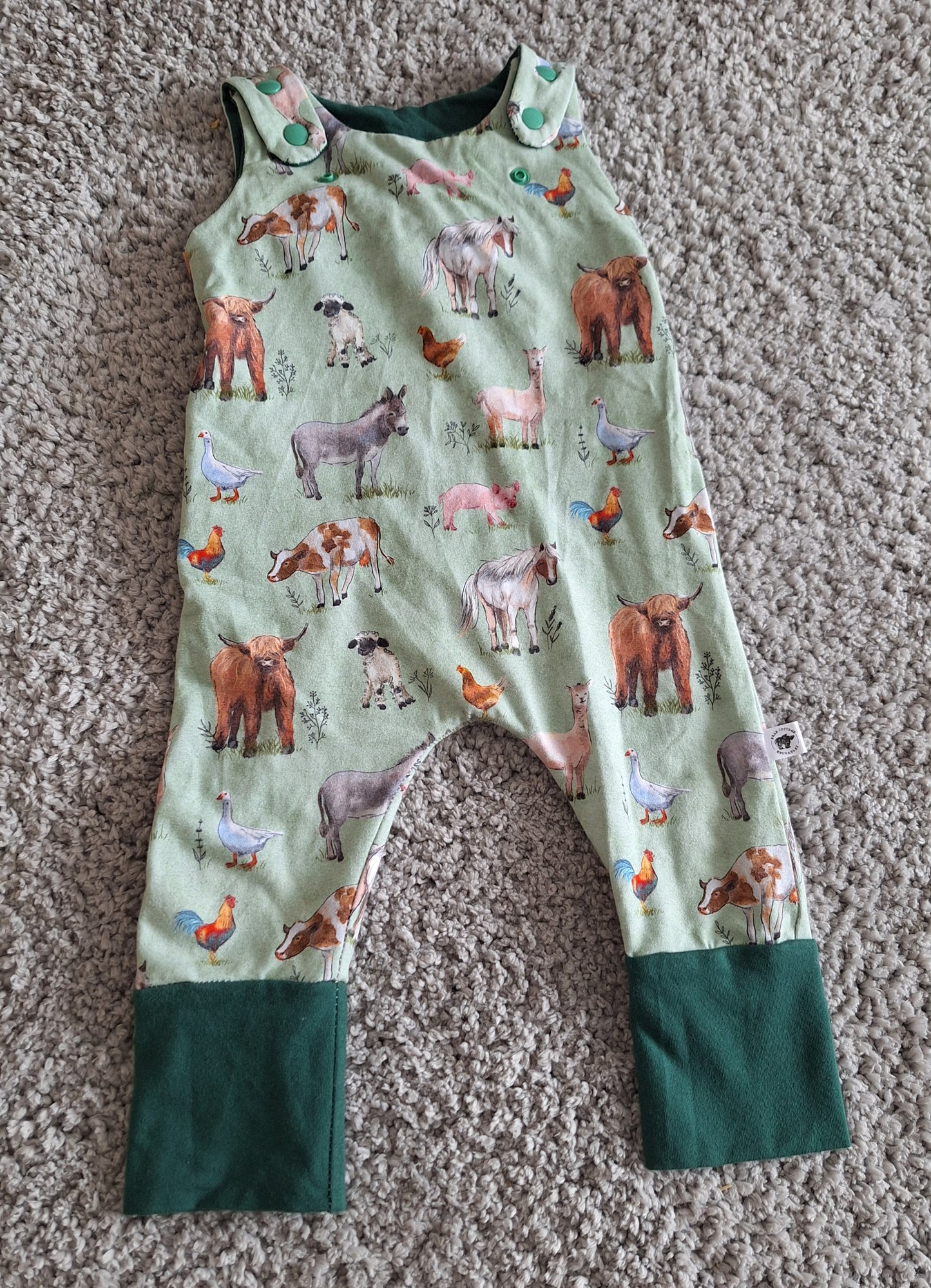 EUC 3-12m GWM Romper