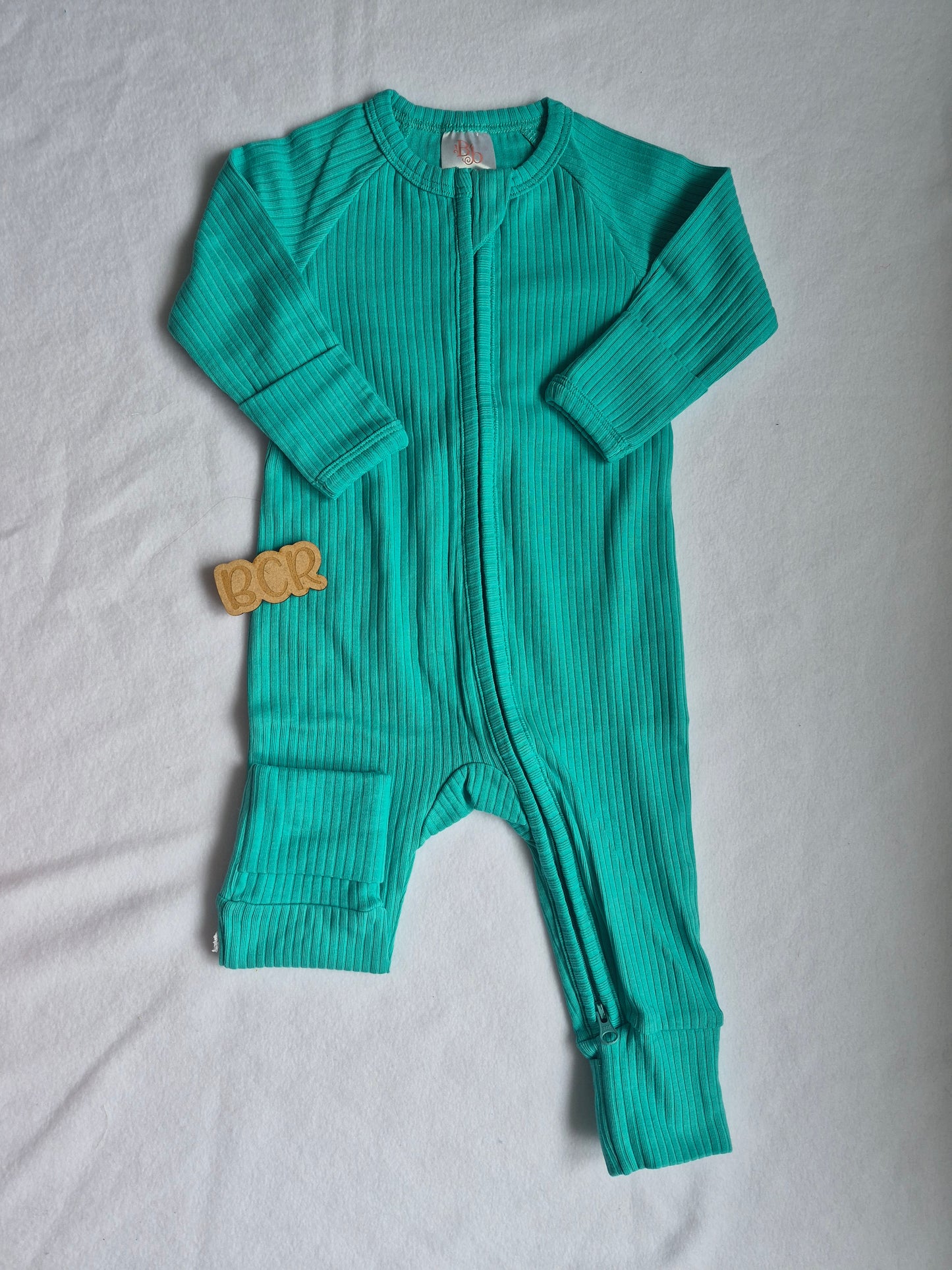 Long Footless Sleepsuit - Exclusive - BCR Handmade Organic Clothing