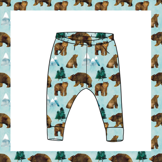 Leggings | Animals | Mountain Bear