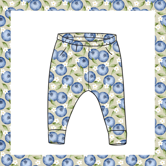 Leggings | Fruit & Vegetables | Blueberries