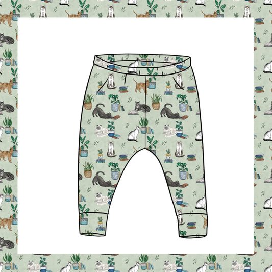 Leggings | Fun & Whimsical | Cats & Plants