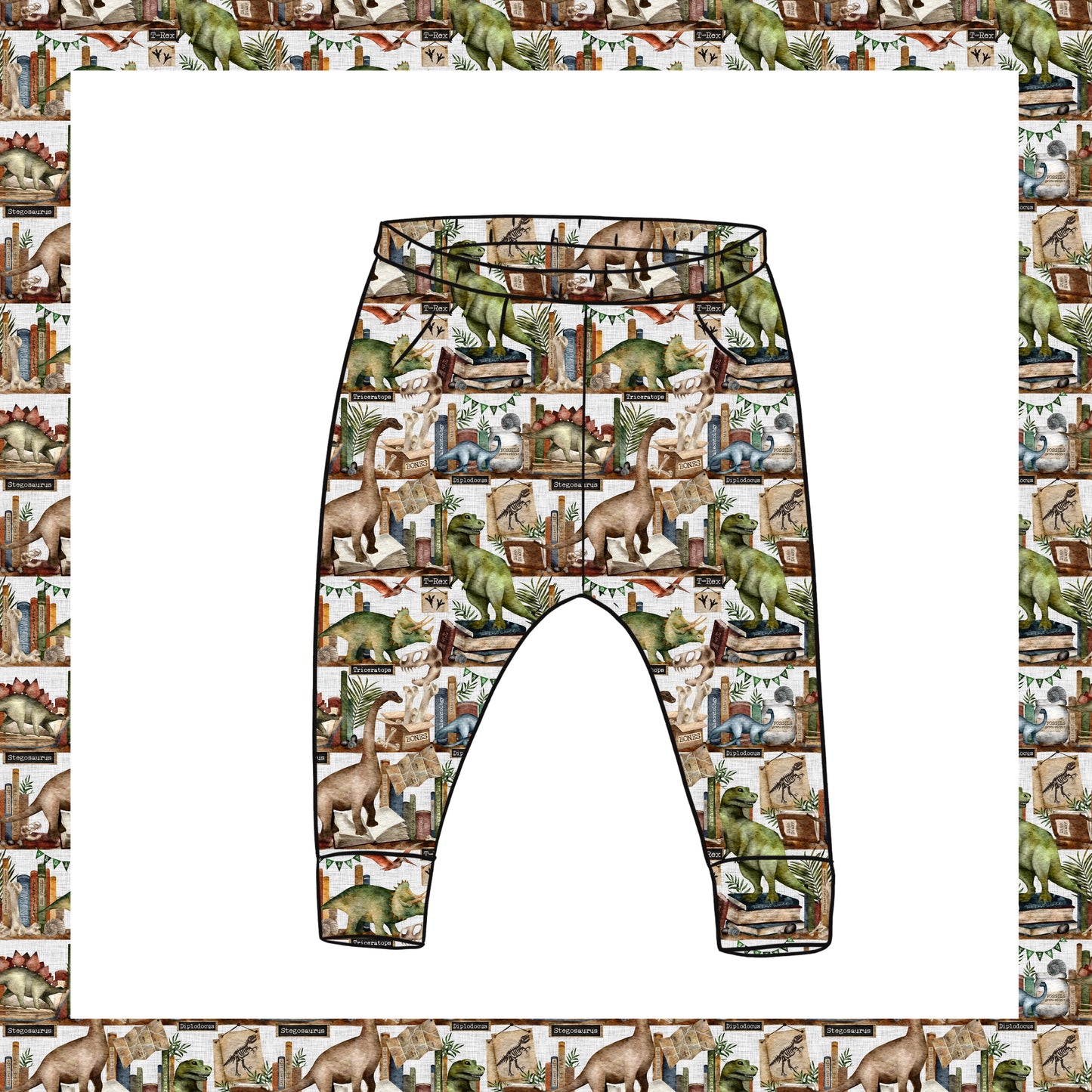 Leggings | Dinosaurs | Dino Library