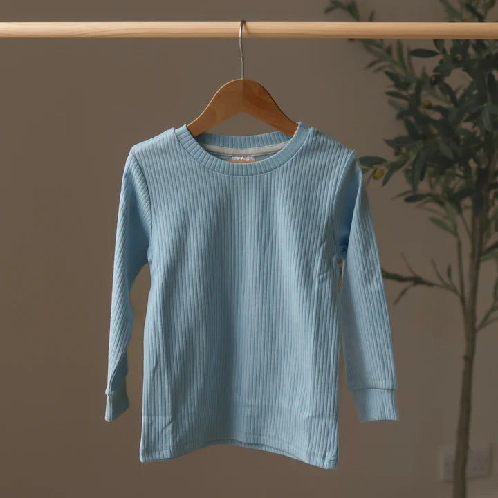 Serene Top Plain Shoulder | Belle & Bea Basics Organic Cotton | Embroidered Christmas Childrens Clothes - BCR Handmade Organic Clothing
