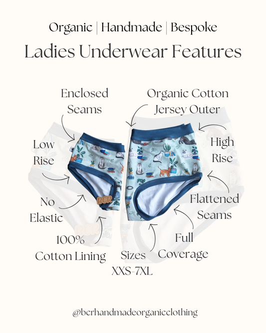 BCR Adult Underwear Subscription - BCR Handmade Organic Clothing