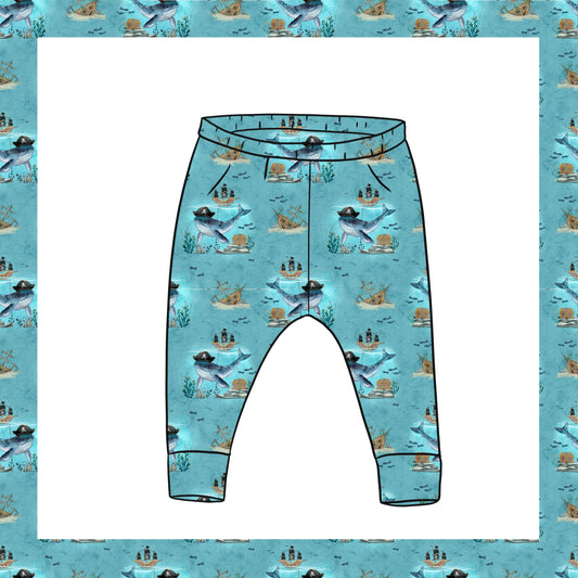 Leggings | Fun & Whimsical | Pirates Treasure