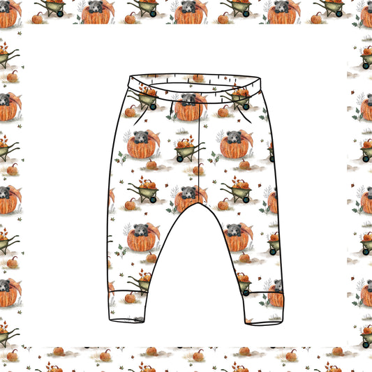 Leggings | Fun & Whimsical | Pumpkin Bear