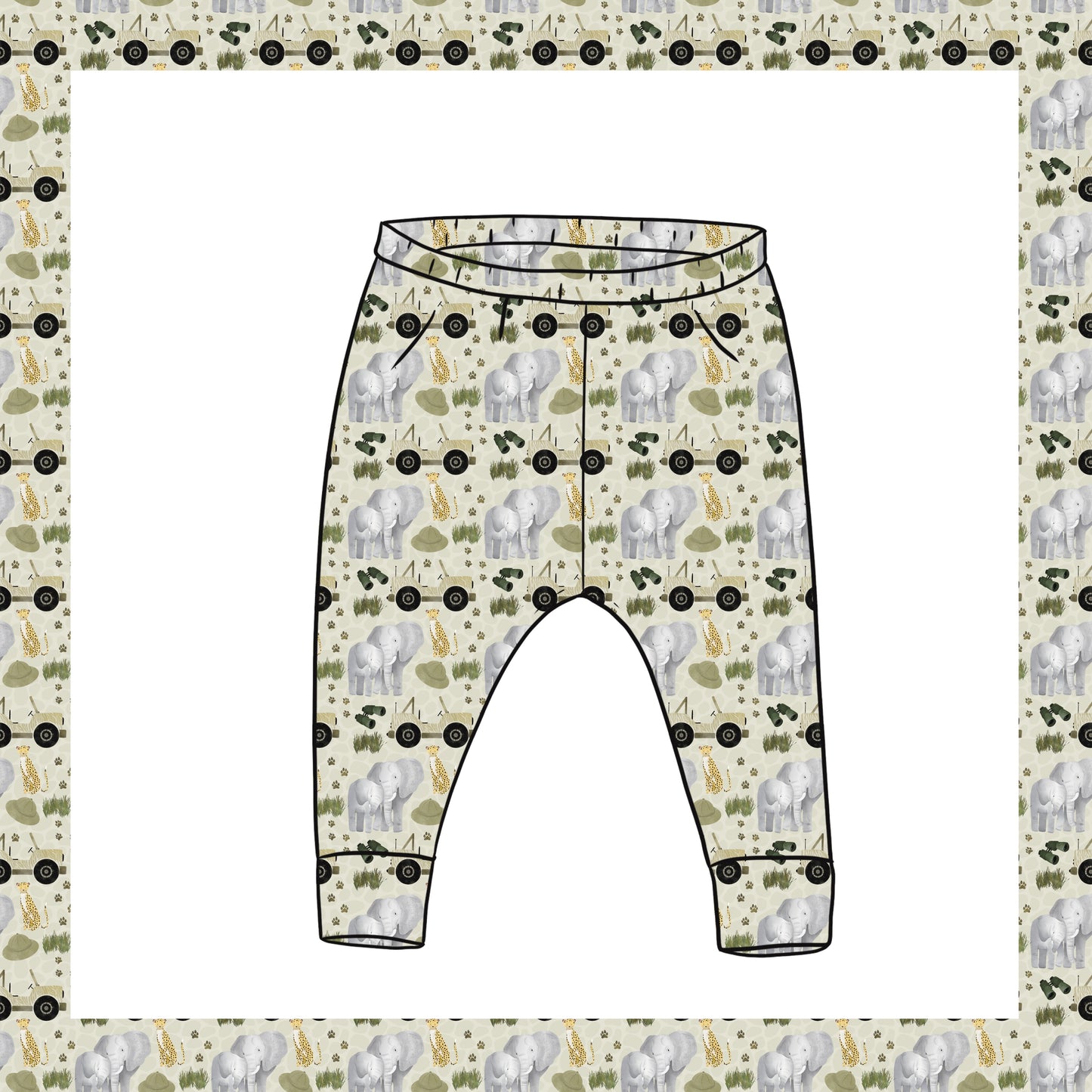 Leggings | Animals | On Safari