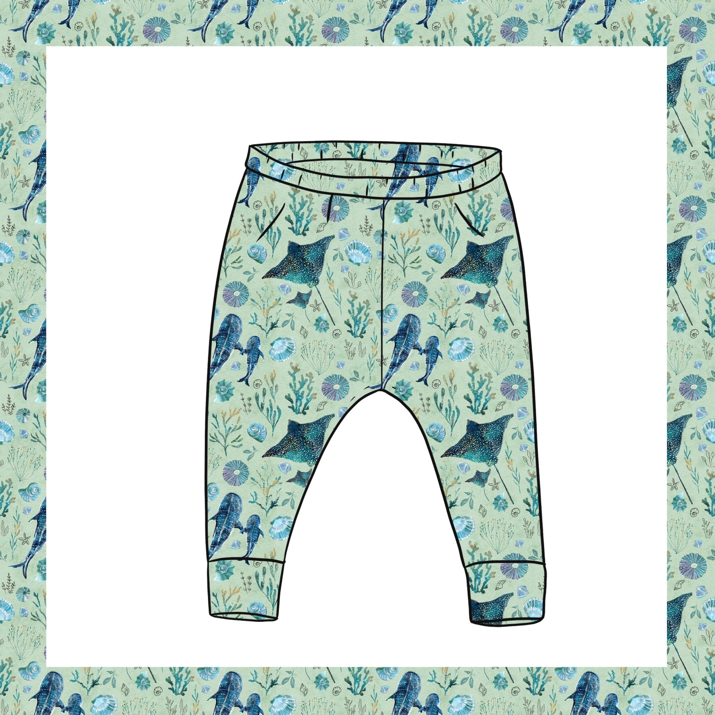 Leggings | Under The Sea | Sealife Paradise