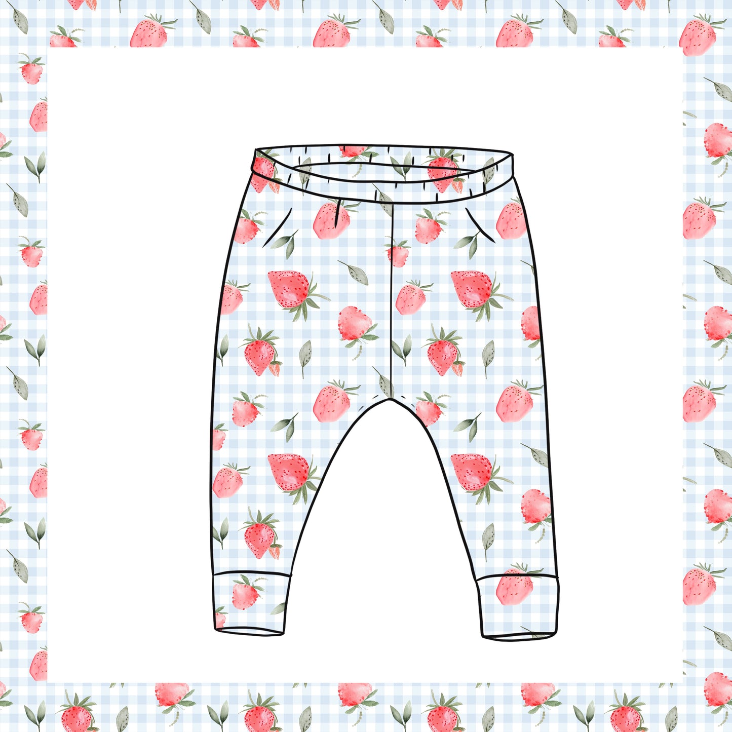 Leggings | Fruit & Vegetables | Strawberries