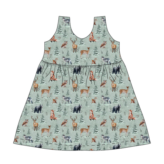 Napa Dress | Winter Animals | Winter