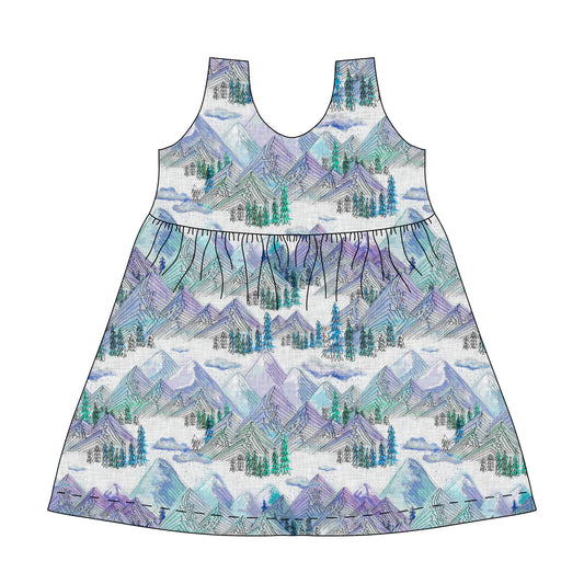 Napa Dress | Mountains | Winter