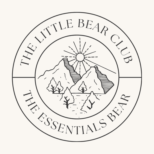 the little bear club organic handmade baby and childrens clothing subscription logo