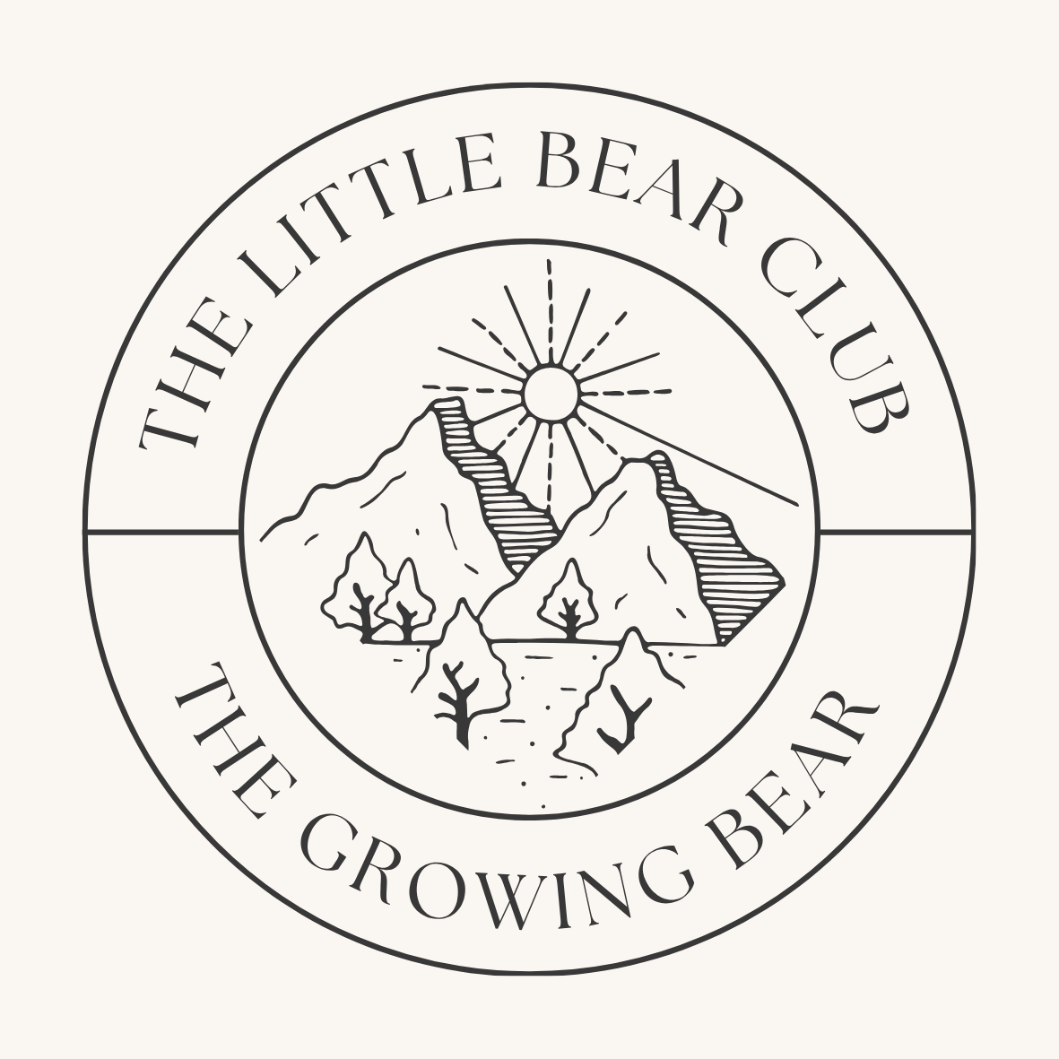 the little bear club organic handmade baby and childrens clothing subscription logo