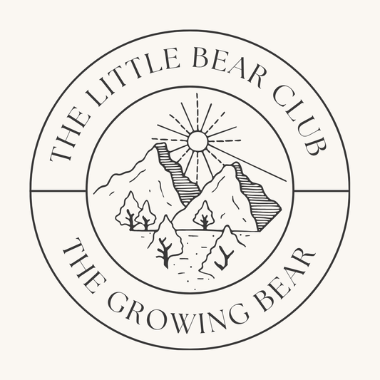 the little bear club organic handmade baby and childrens clothing subscription logo