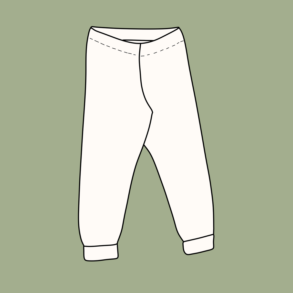 Organic Cotton Baby & Toddler Leggings | Handmade UK - BCR Handmade Organic Clothing
