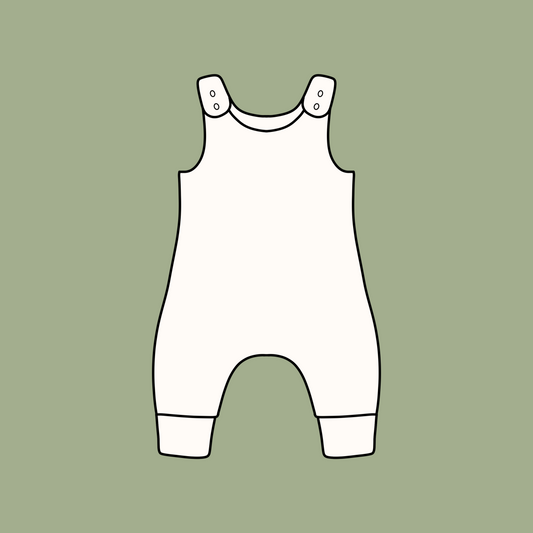 Organic Rompers | Handmade Baby & Toddler Clothing - BCR Handmade Organic Clothing