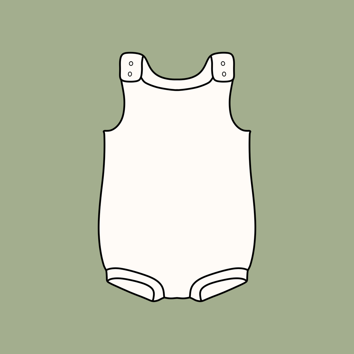 Organic Bummies Rompers | Handmade Baby & Toddler Clothing - BCR Handmade Organic Clothing