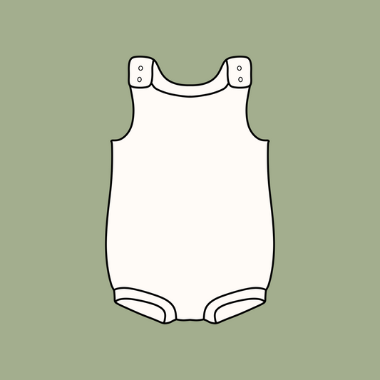 Organic Bummies Rompers | Handmade Baby & Toddler Clothing - BCR Handmade Organic Clothing