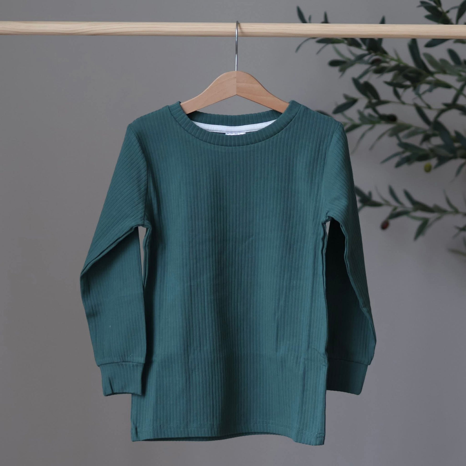 Dark Green Belle & Bea Basics - BCR Handmade Organic Clothing