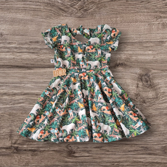NEW 2-3y Tie Back Dress