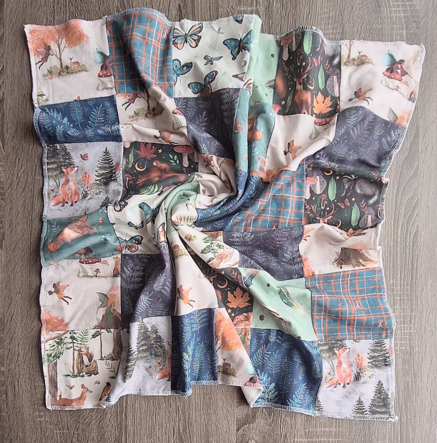 Organic Cotton Blanket | Autumn