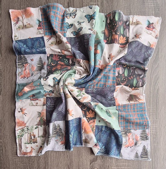 Organic Cotton Blanket | Autumn