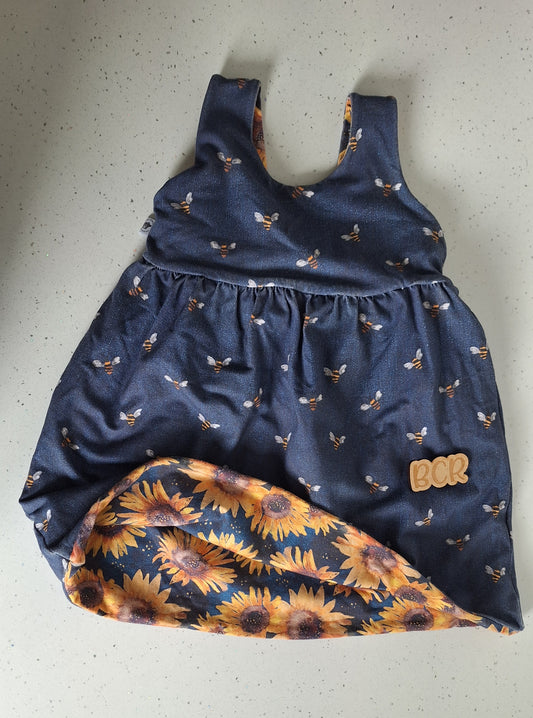 VGUC 2-3y Reversible Dress