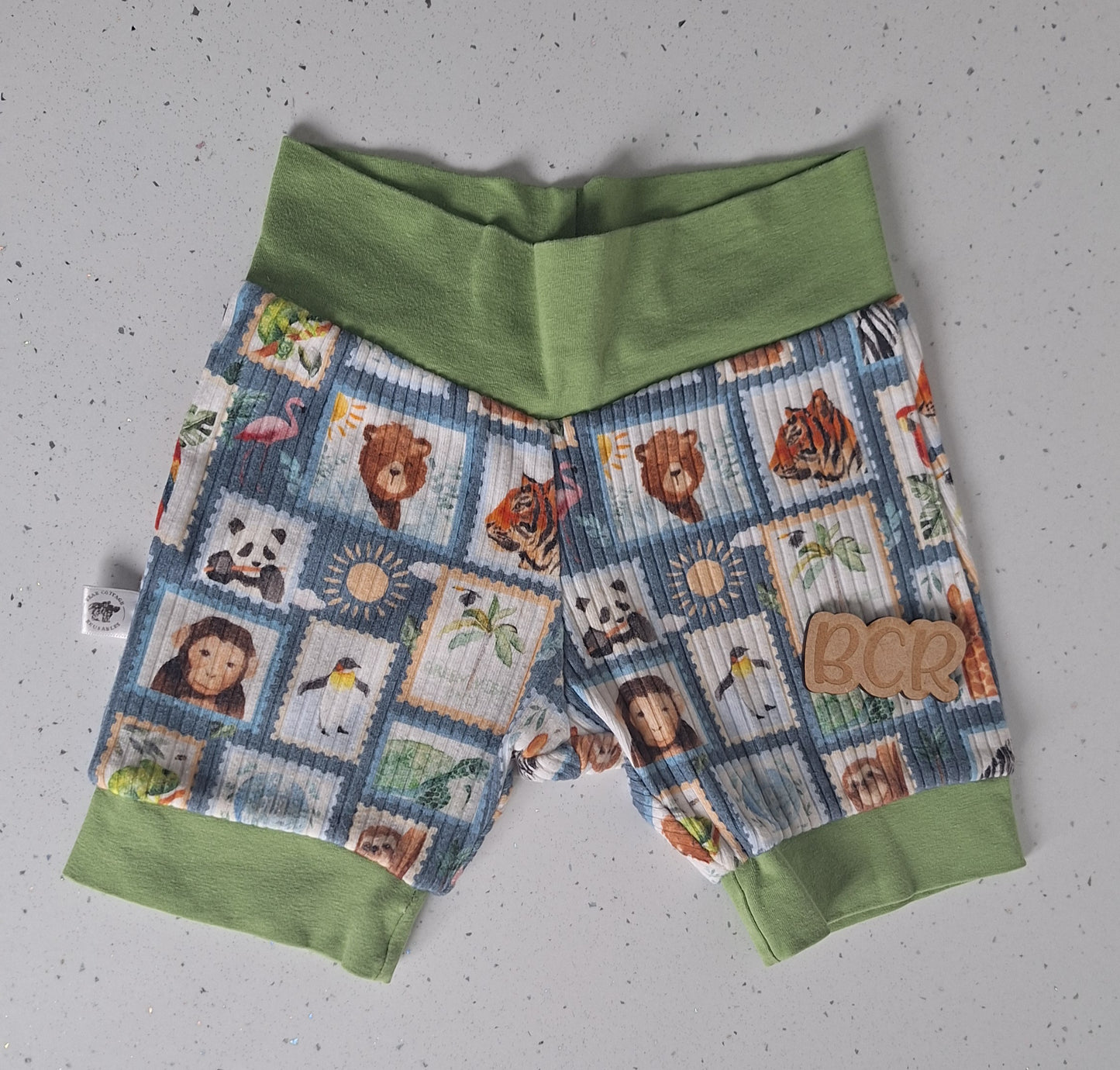 GUC 18-24m Shorts - BCR Handmade Organic Clothing