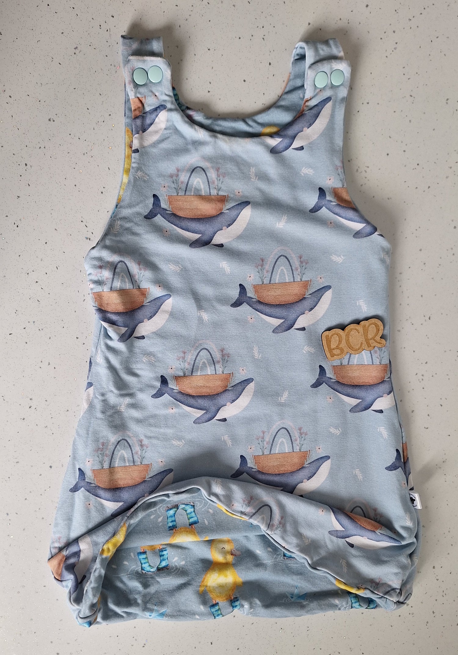 GUC 18-24m Reversible Dress - BCR Handmade Organic Clothing