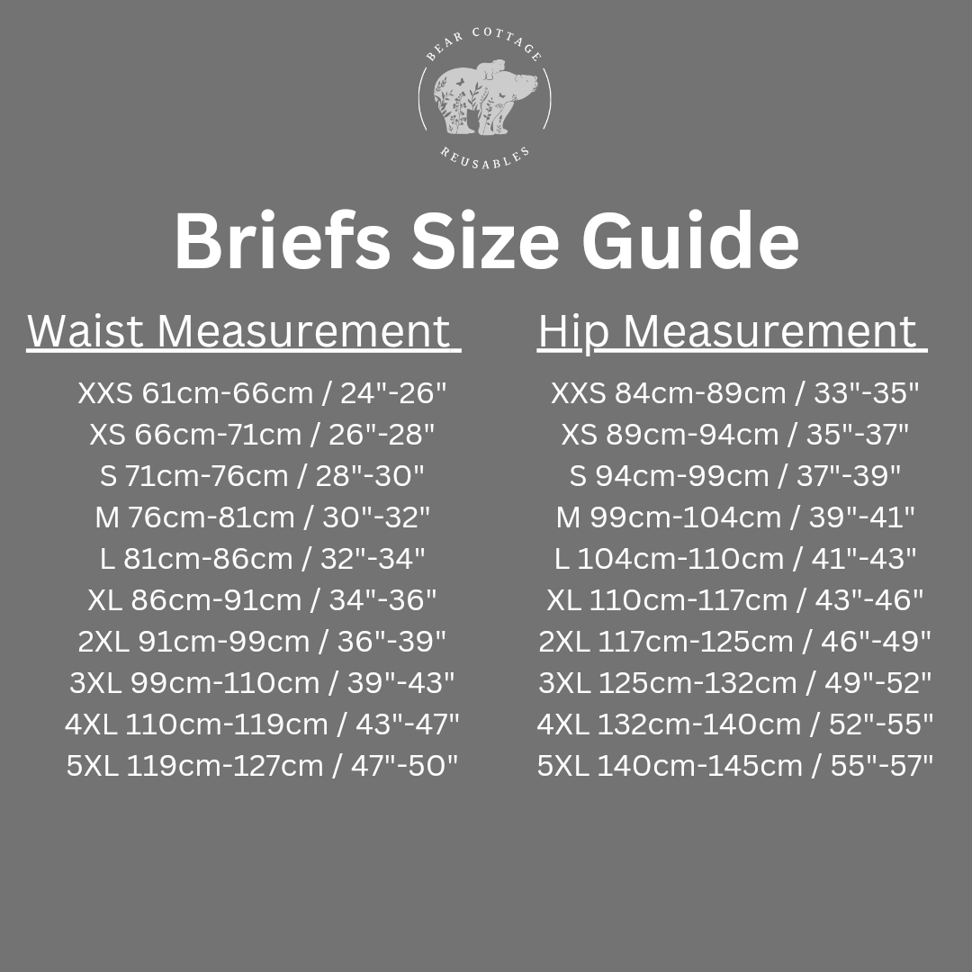 BCR Adult Underwear Subscription - BCR Handmade Organic Clothing