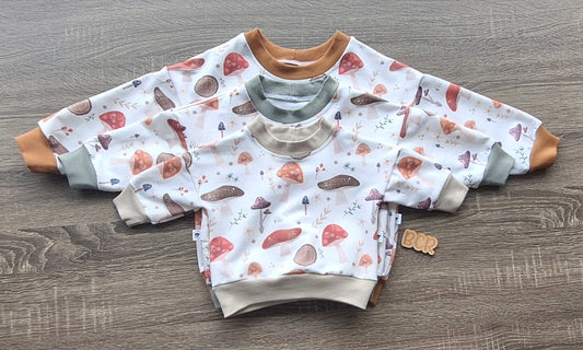 Mushrooms Oversized Jumper