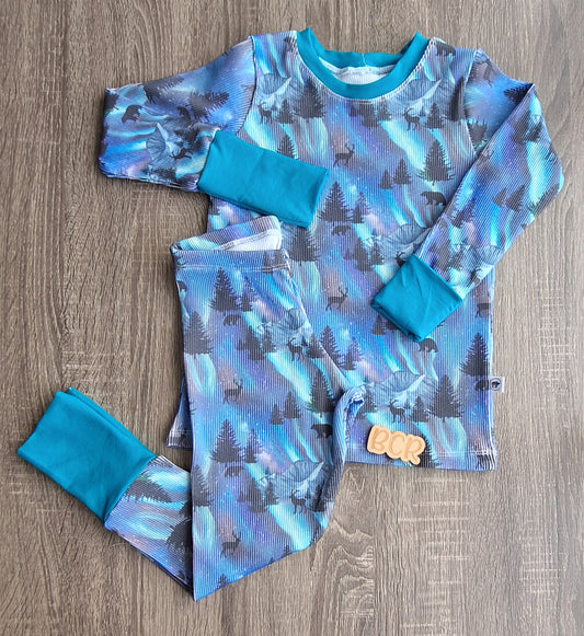 3-4 Years | Aurora Borealis | Grow With Me Lounge Set | Winter