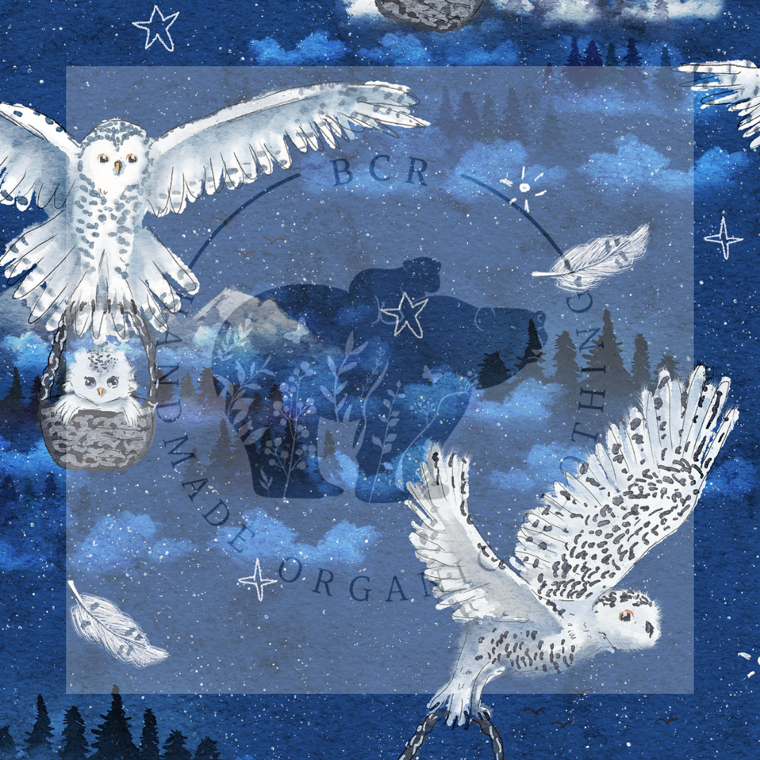 handmade organic baby clothes UK nowy owl